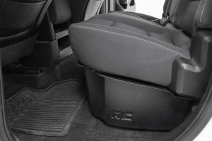 GMC Sierra 2500 HD Under Seat Storage - Rear - Rough Country - Custom-Fit - '15-'19